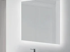 Specchio da bagno rettangolare Centaurus con Illuminazione LED decorativa