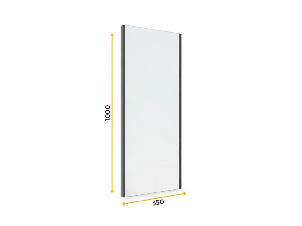 Specchio estraibile per interno armadio in Acciaio , Tecnoplastica e Vetro disponibile in 4 colori