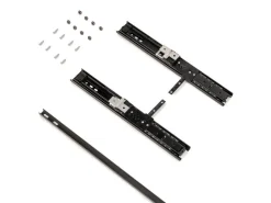 Specchio estraibile per interno armadio in Acciaio , Tecnoplastica e Vetro disponibile in 4 colori