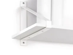 Supporti per mensole in legno Shelf con forma triangolare disponibile in 2 colori