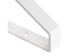 Supporti per mensole in legno Shelf con forma triangolare disponibile in 2 colori