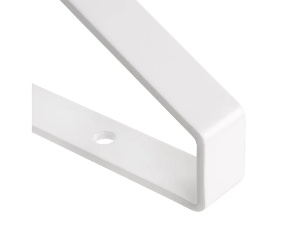 Supporti per mensole in legno Shelf con forma triangolare disponibile in 2 colori