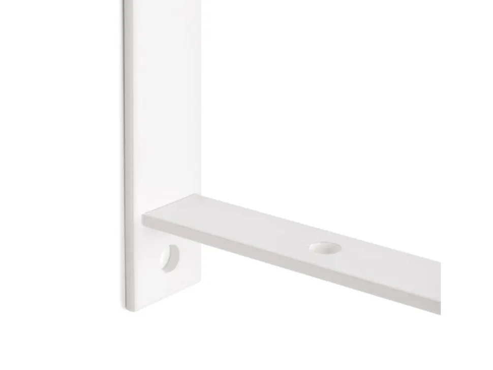 Supporti per mensole in legno Shelf con forma triangolare disponibile in 2 colori