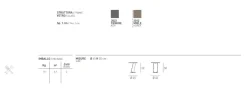 Tavolino angolare da salotto in vetro curvato trasparente Miraggio Corner disponibile in vari colori