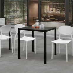 Tavolino Bar autolivellante finitura Grigio Antracite disponibile in 2 misure