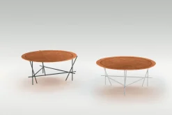 Tavolino da salotto con struttura in metallo Wire disponibile in vari colori
