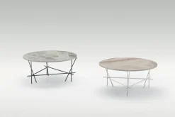 Tavolino da salotto con struttura in metallo Wire disponibile in vari colori