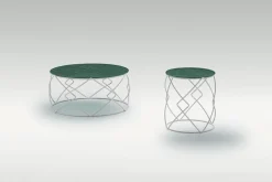 Tavolino da salotto Drum Corner disponibile in vari colori