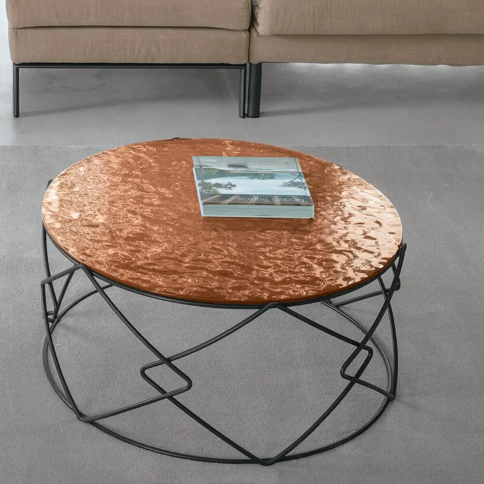 Tavolino da salotto Drum disponibile in vari colori