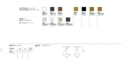 Tavolino da salotto Leaf Corner disponibile in vari colori