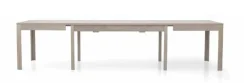Tavolino in legno allungabile Oasi disponibile in 2 colori