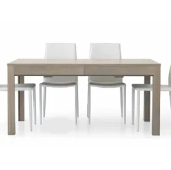 Tavolino in legno allungabile Oasi disponibile in 2 colori