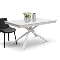 Tavolo allungabile Anna finitura Bianco Frassino disponibile in 3 misure
