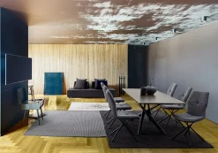 Tavolo allungabile con piano in ceramica Seyfert