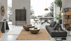Tavolo allungabile con piano in ceramica Seyfert