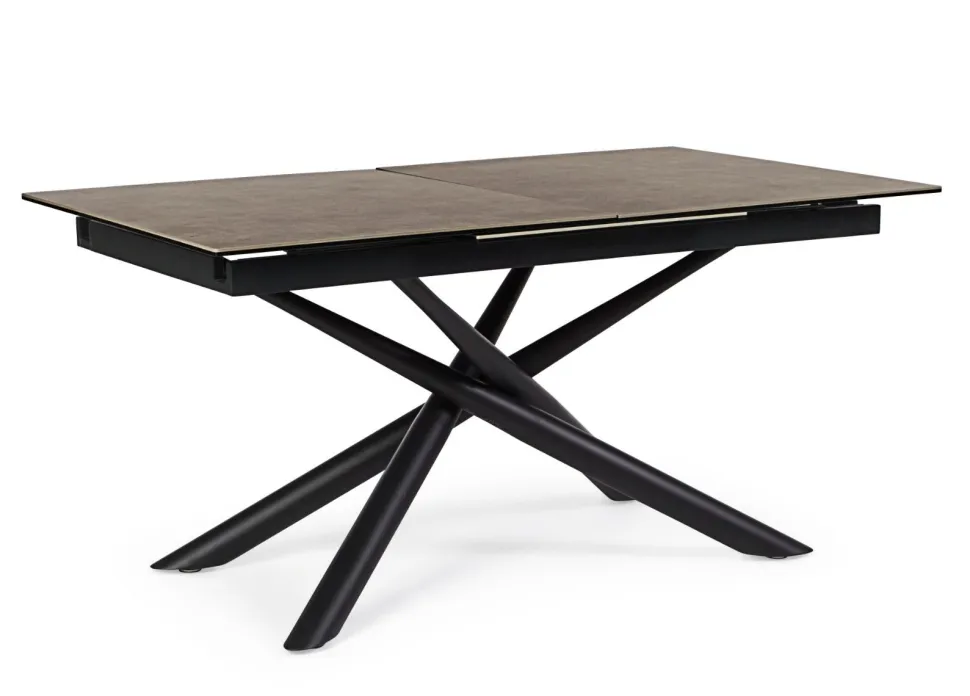 Tavolo allungabile con piano in ceramica Seyfert