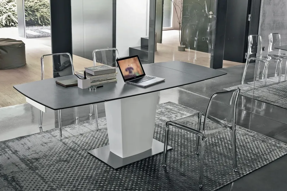 Tavolo allungabile Copernico disponibile in vari colori L 120 o L 160