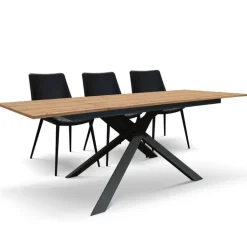 Tavolo allungabile Elias finitura Rovere Rustico disponibile in 3 misure