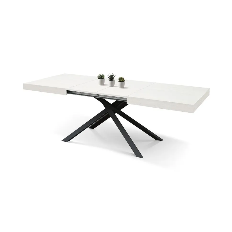 Tavolo allungabile Emme disponibile in 2 misure e 4 colori