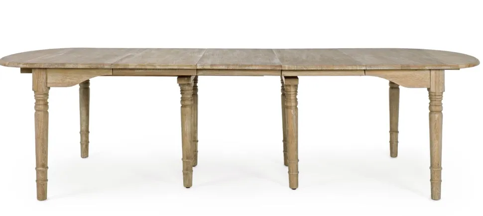 Tavolo allungabile in legno massello Bedford