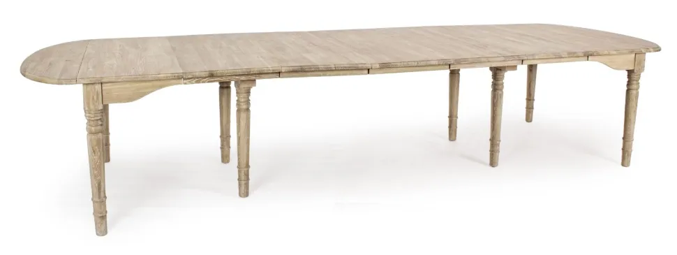 Tavolo allungabile in legno massello Bedford