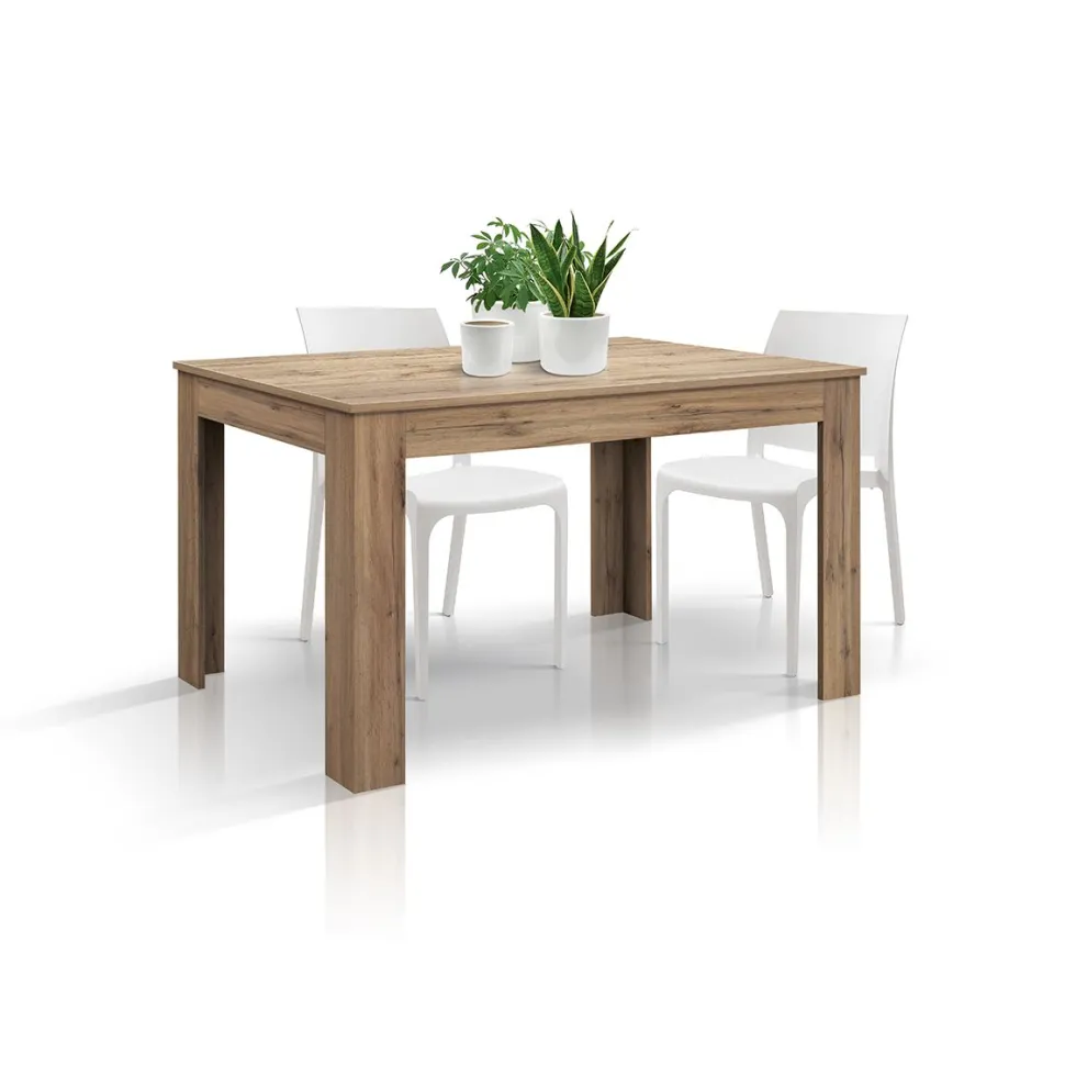 Tavolo allungabile in nobilitato melaminico Camilla disponibile in 5 colori