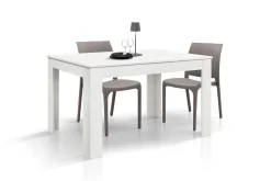 Tavolo allungabile in nobilitato melaminico Iva disponibile in 5 colori