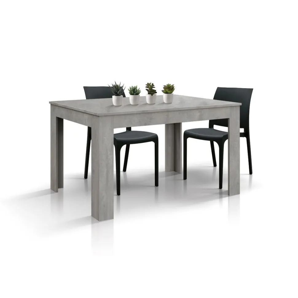 Tavolo allungabile in nobilitato melaminico Iva disponibile in 5 colori