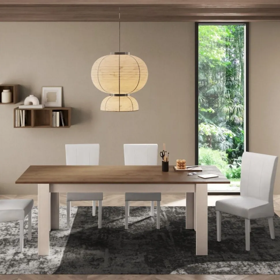 Tavolo allungabile linea Odessa disponibile in 4 colori