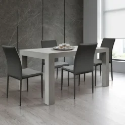 Tavolo allungabile Lois finitura Cemento disponibile in 2 misure e 3 colori