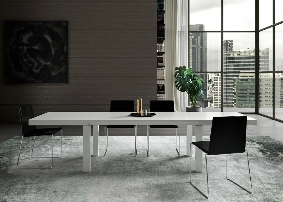 Tavolo allungabile Mastro linea Contact disponibile in 28 colori