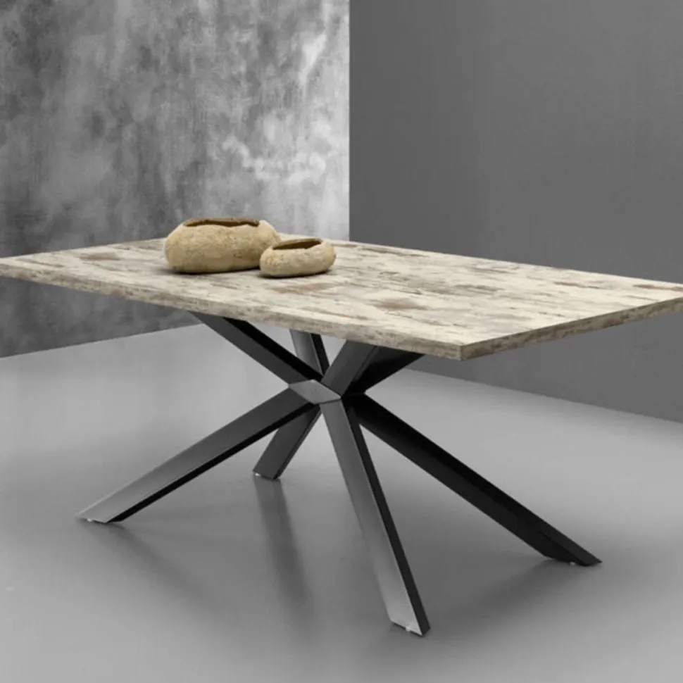 Tavolo allungabile Mikado 160x90 cm vintage