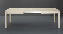 Tavolo allungabile Nevada 130x90 cm colore abete bianco