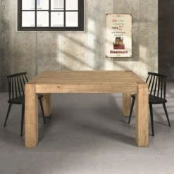 Tavolo allungabile Pamel in finitura Abete Naturale disponibile in 3 misure