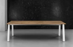Tavolo allungabile Super con piano in laminato finitura Rovere Naturale 120x85 cm