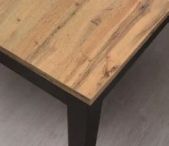 Tavolo con apertura a libro Milos finitura Rovere Rustico disponibile in 3 colori