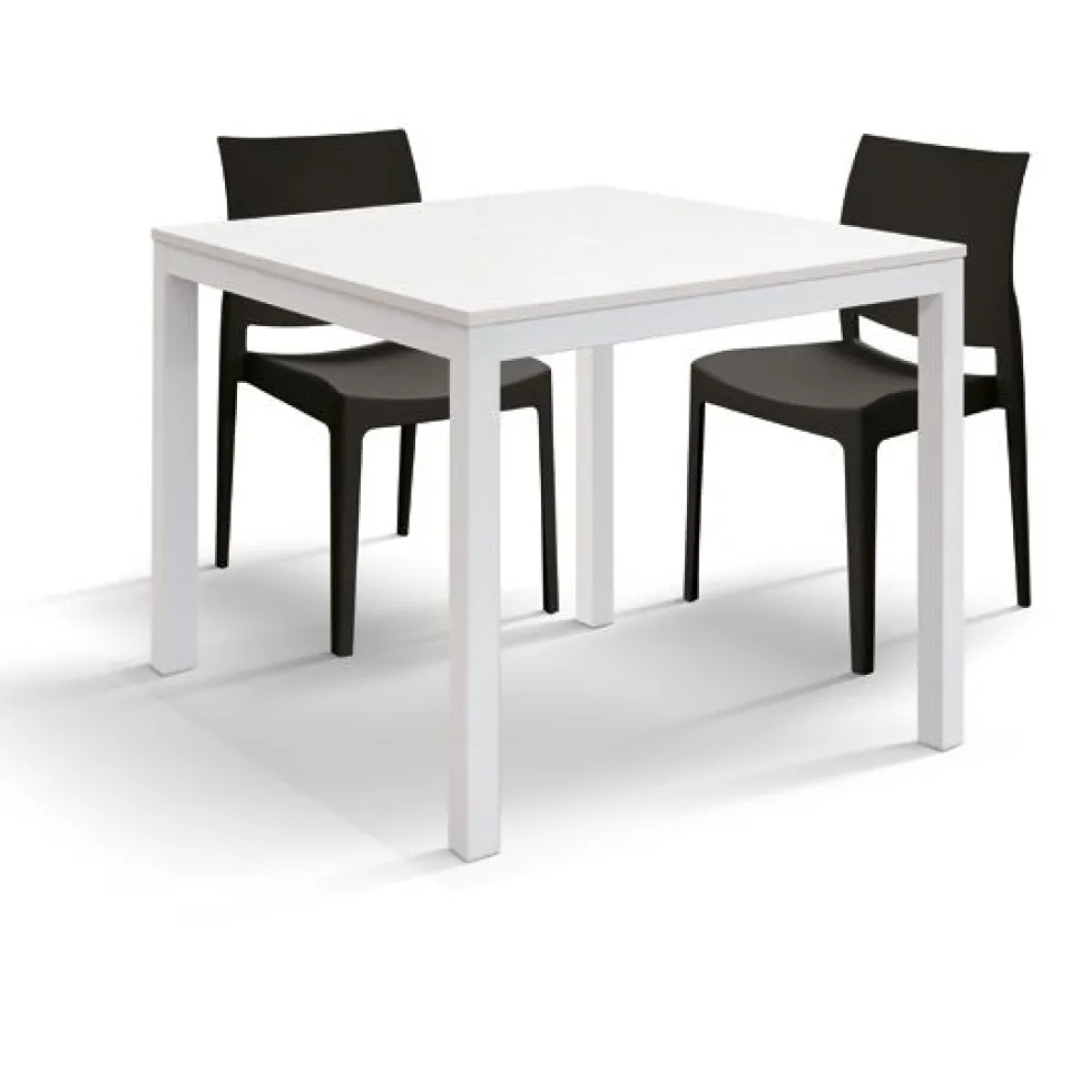 Tavolo con apertura a libro Milos finitura Rovere Rustico disponibile in 3 colori