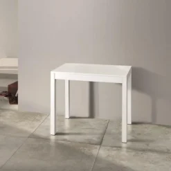 Tavolo Consolle allungabile in finitura Bianco modello Trilo