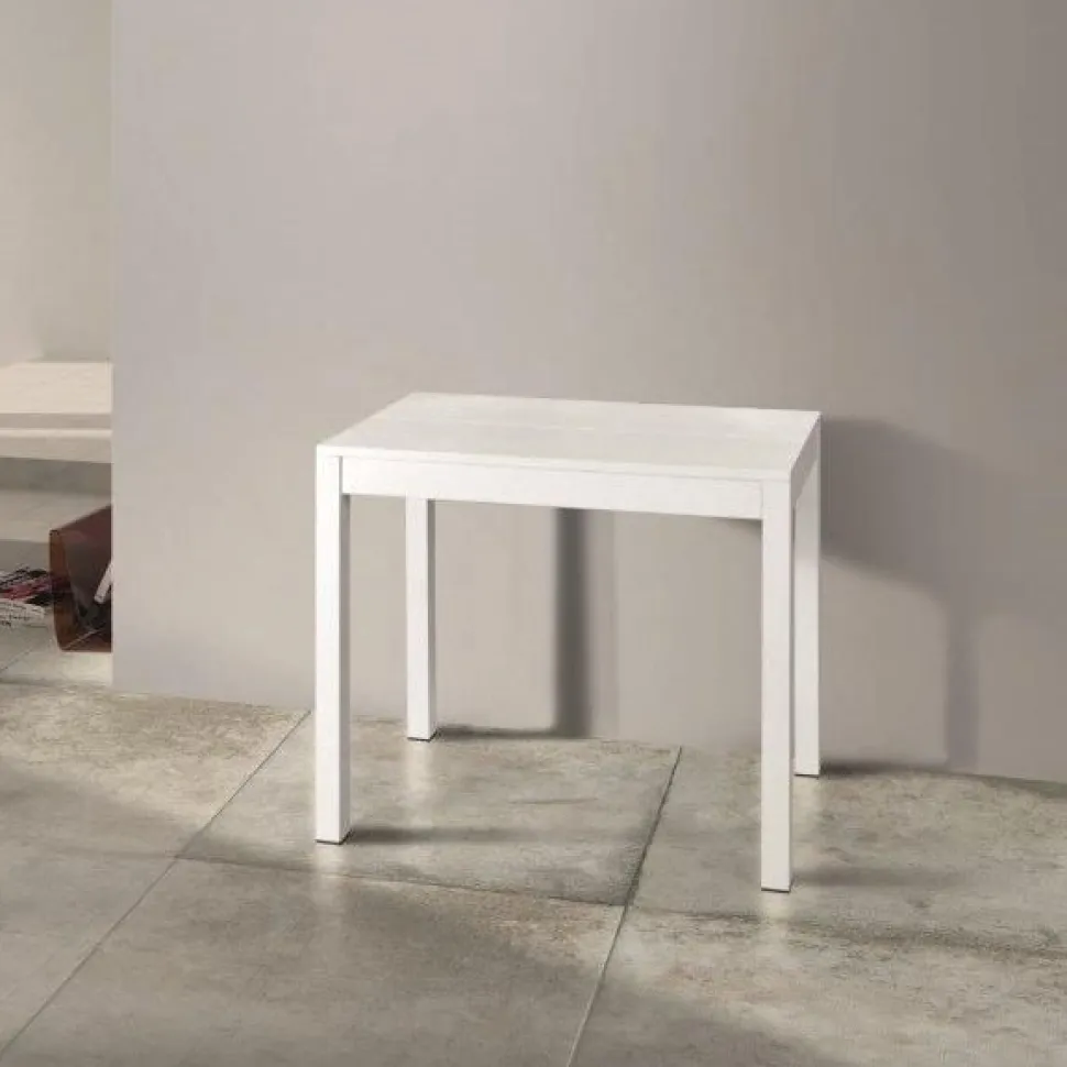 Tavolo Consolle allungabile in finitura Bianco modello Trilo
