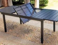 Tavolo da Esterno Allungabile Pella in Ferro 156/213 cm