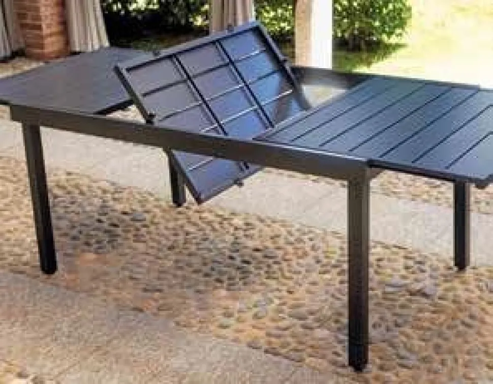 Tavolo da Esterno Allungabile Pella in Ferro 156/213 cm