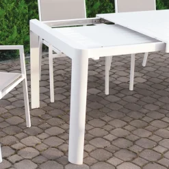 Tavolo da giardino allungabile Alluminium disponibile in 2 misure
