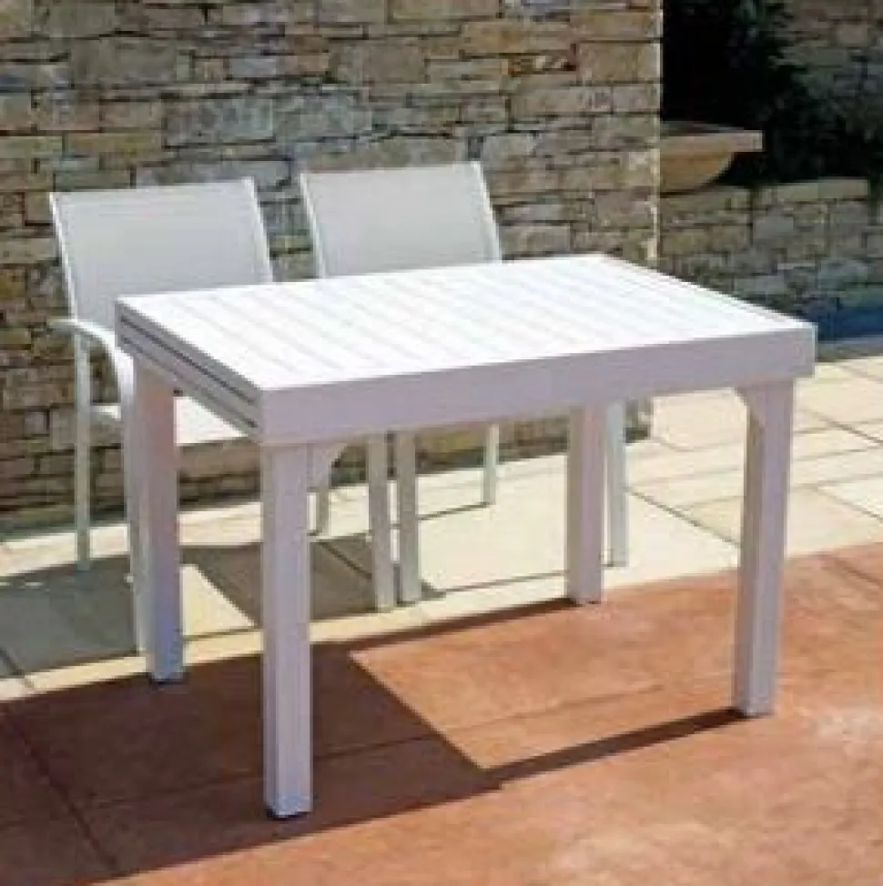 Tavolo da giardino allungabile Capannori disponibile in 3 colori
