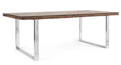 Tavolo fisso in legno massello Stanton disponibile in 2 misure