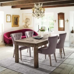Tavolo fisso in legno massello Kaily L 200