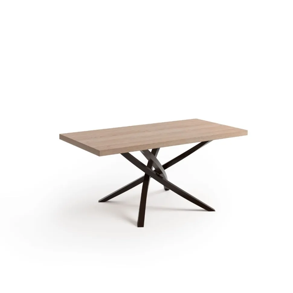 Tavolo fisso Miami linea Contact con piano sp. 5 cm