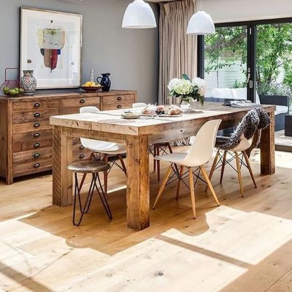 tavolo in legno massello 180x80x78 cm
