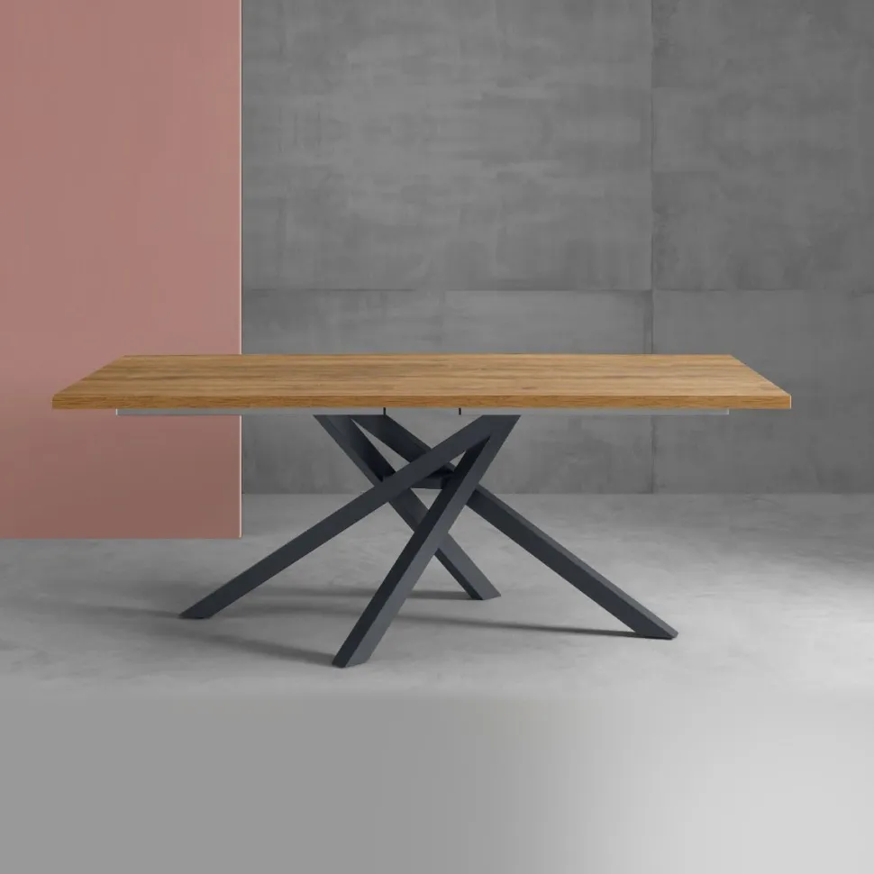 Tavolo Kreo allungabile con piano Laminato 180 x 100
