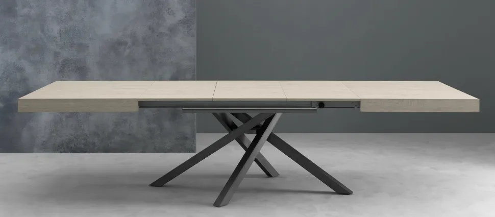 Tavolo Kubo con piano in Folding Nobilitato 160 x 90
