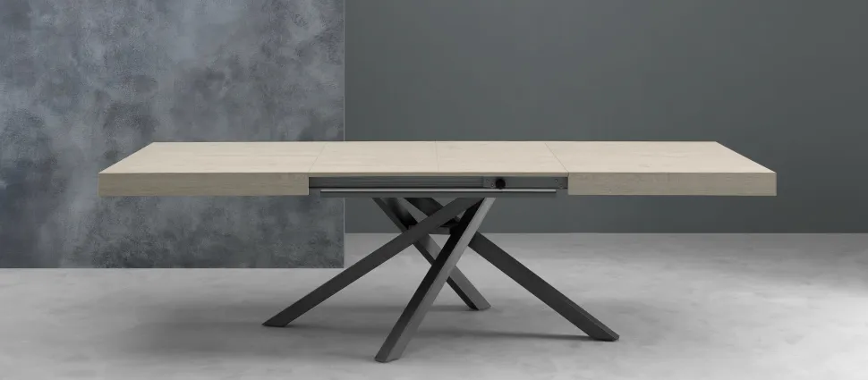 Tavolo Kubo con piano in Folding Nobilitato 160 x 90